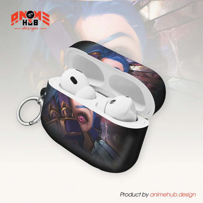Jinx, Powder Arcane 1 – League of Legends AirPods Case ANIME HUB