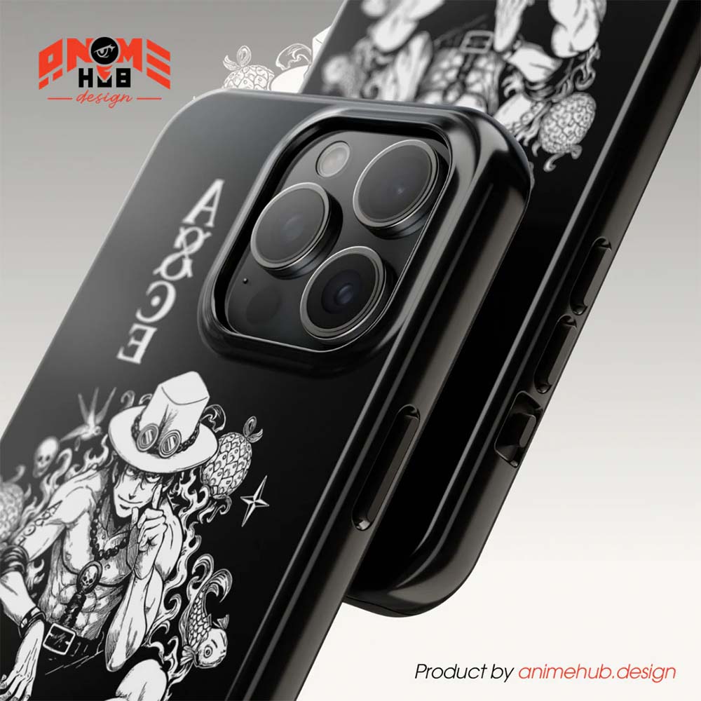 One Piecee Portgas D. Ace Phone Case – Anime Design ANIME HUB