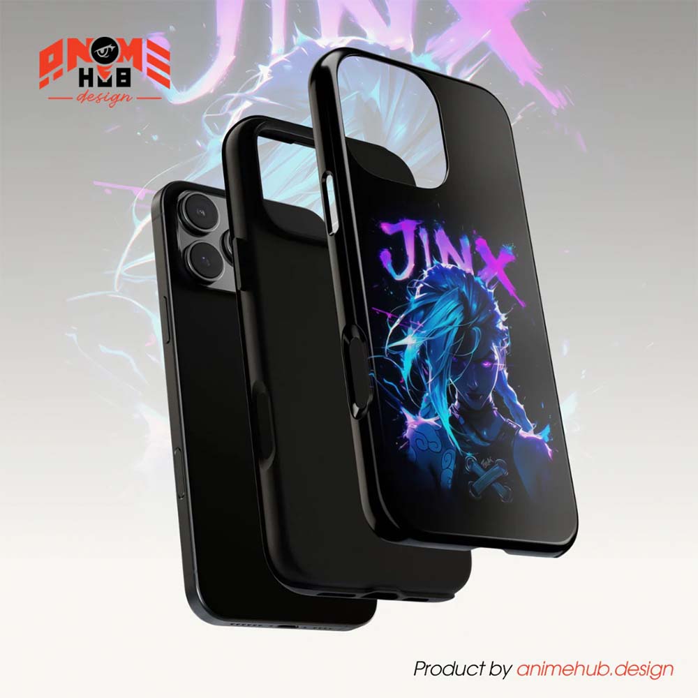 Jinx, Powder Arcane 2 – League of Legends Phone Case ANIME HUB