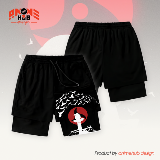 Uzumaki - Pantalones cortos de Narutoo Streetwear ANIME HUB 