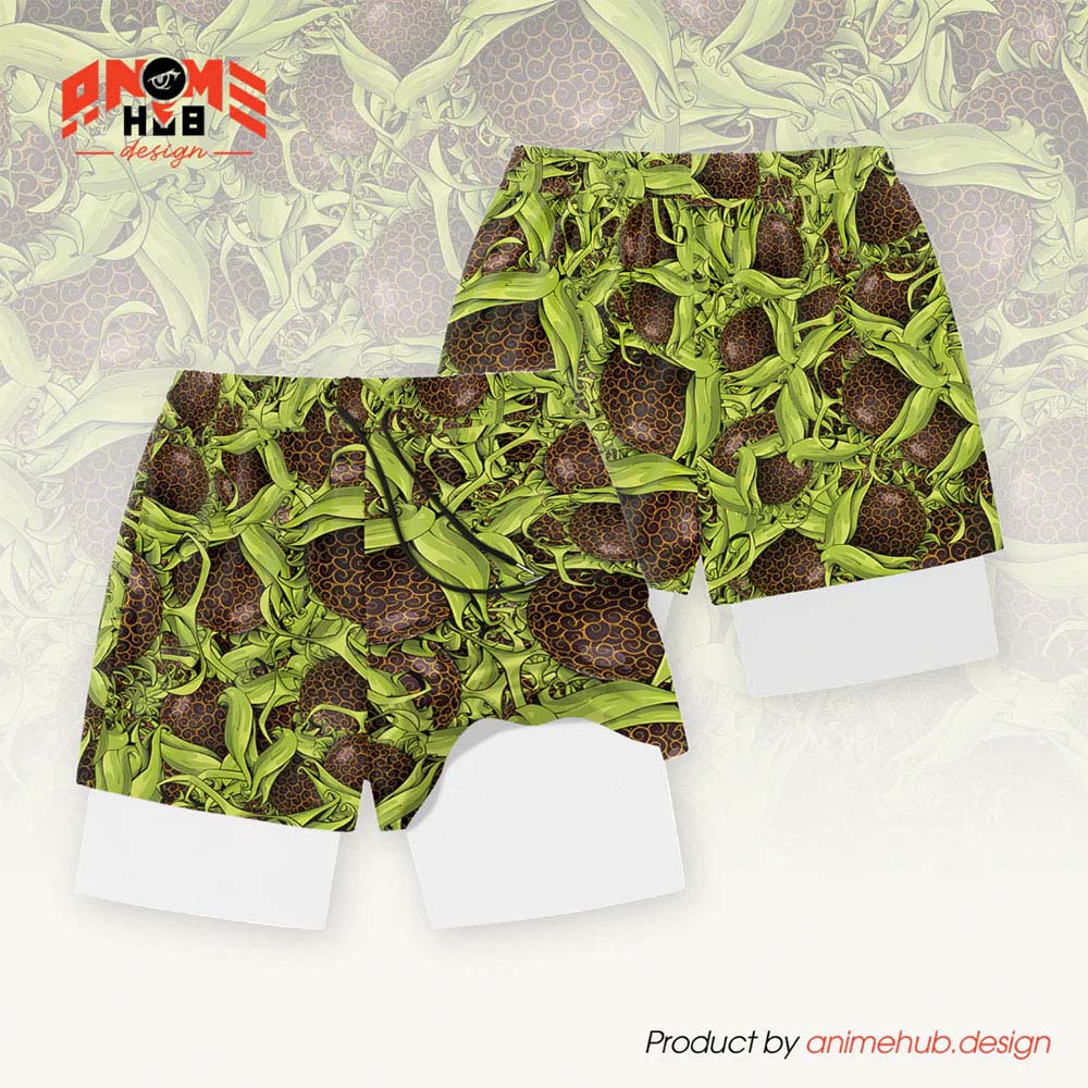 Anime Fruta del Diablo 15 – Pantalones cortos de Onepiecee ANIME HUB 