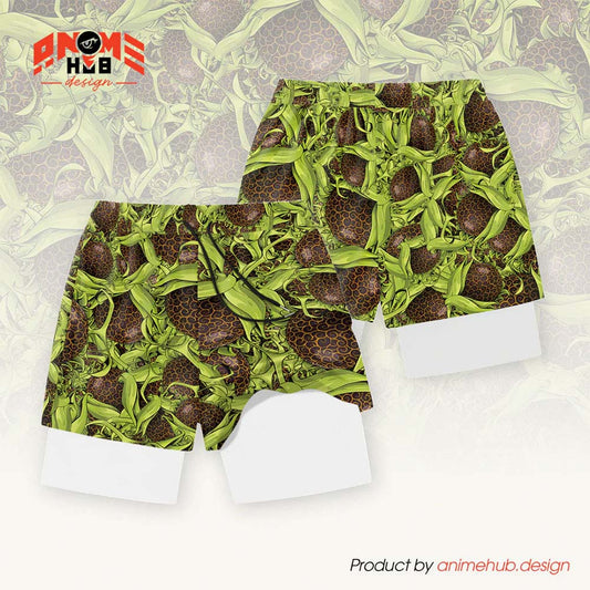 Anime Devil Fruit 15 – Onepiecee Streetwear Shorts ANIME HUB