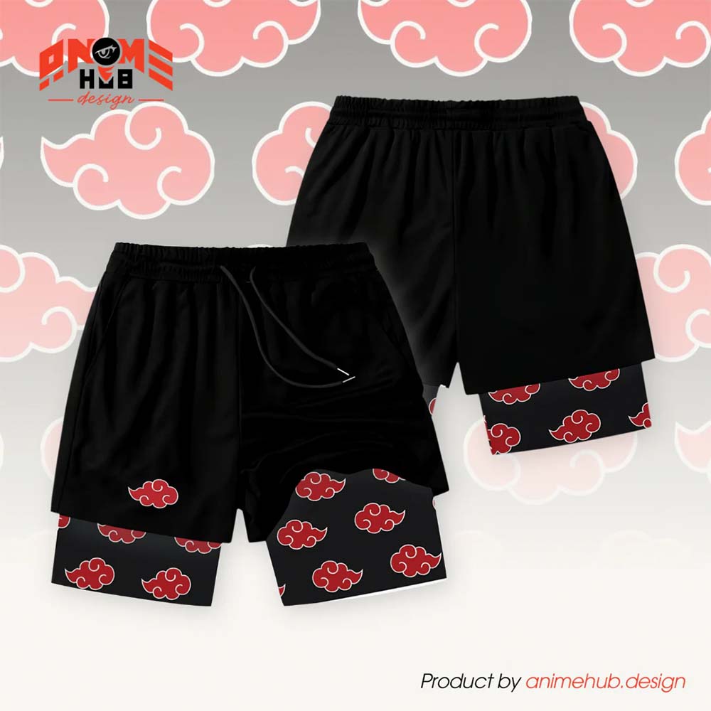 Uzumaki - Pantalones cortos de Narutoo Streetwear ANIME HUB 