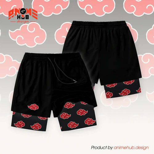 Uzumaki - Pantalones cortos de Narutoo Streetwear ANIME HUB 