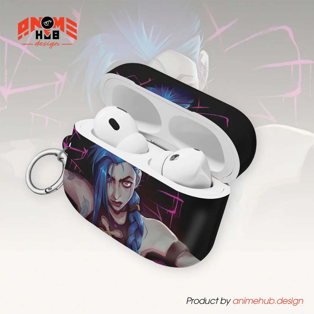 Jinx, Powder Arcane – League of Legends AirPods Case ANIME HUB