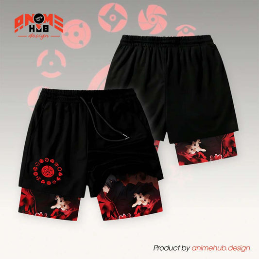 Uzumaki - Pantalones cortos de Narutoo Streetwear ANIME HUB 