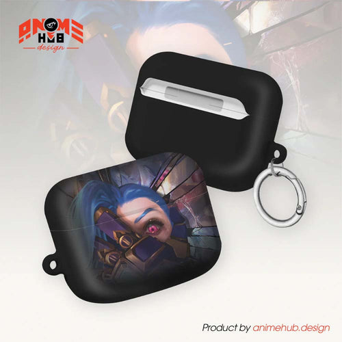 Jinx, Powder Arcane 1 – League of Legends AirPods Case ANIME HUB