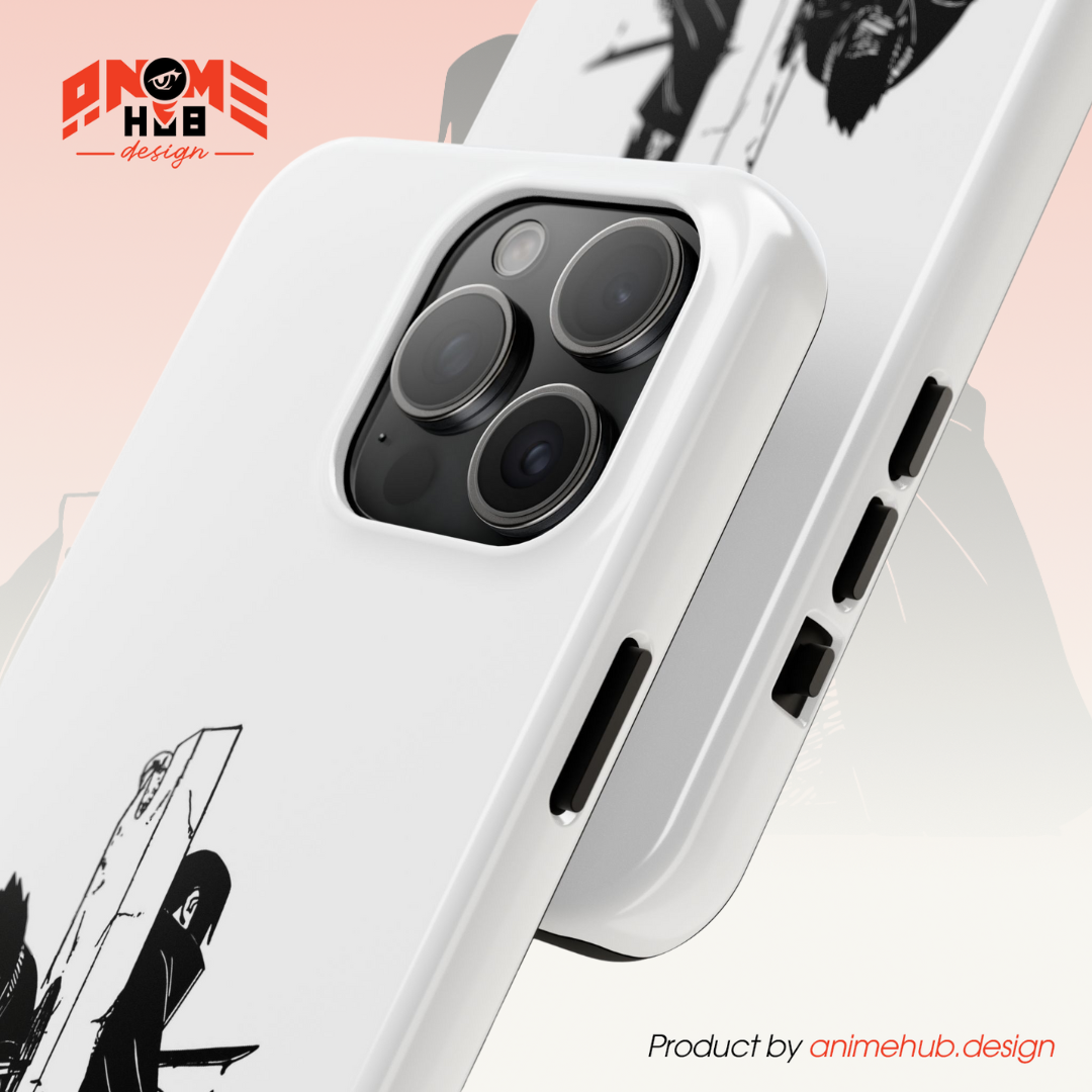 Narutoo 1 – Itachi & Sasuke Uchiha Throne Scene Phone Case ANIME HUB