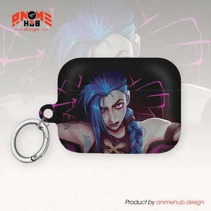Jinx, Powder Arcane – League of Legends AirPods Case ANIME HUB