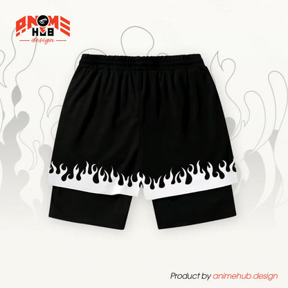 Narutoo 33 - Anime Streetwear Shorts ANIME HUB