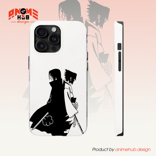 Narutoo 3 – Itachi & Sasuke Uchiha Throne Scene Phone Case ANIME HUB