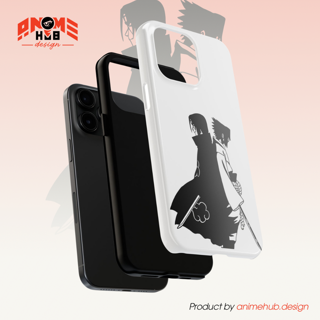 Narutoo 3 – Itachi & Sasuke Uchiha Throne Scene Phone Case ANIME HUB