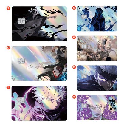 Jujustsuu Kaiiseen – Credit Card Skin Design Form ANIME HUB