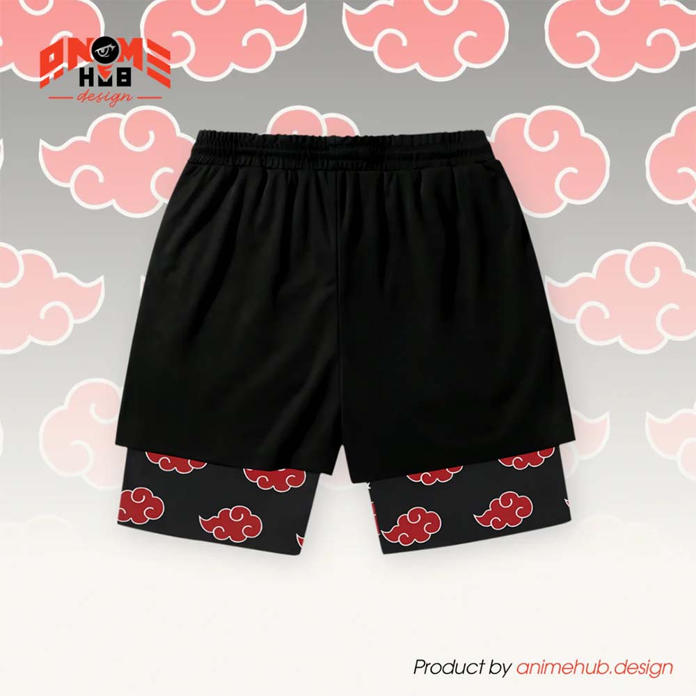 Uzumaki - Pantalones cortos de Narutoo Streetwear ANIME HUB 
