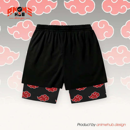 Uzumaki - Pantalones cortos de Narutoo Streetwear ANIME HUB 