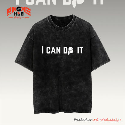 Dragoon Ballz Double-Sided Unisex Washed Tee – GooKu "Do It" Shirt ANIME HUB