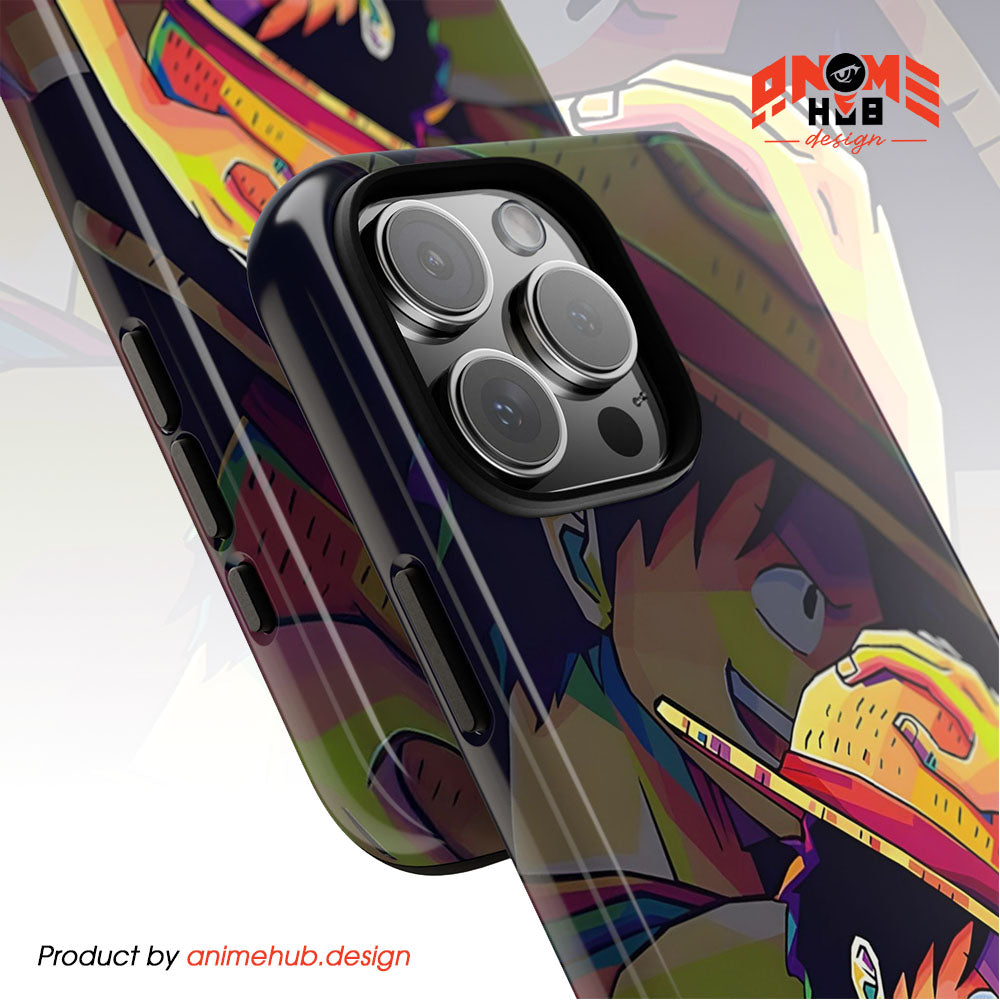 Onnee Piecee 4 Phone Case  – Luuffy Anime Design from ANIME HUB