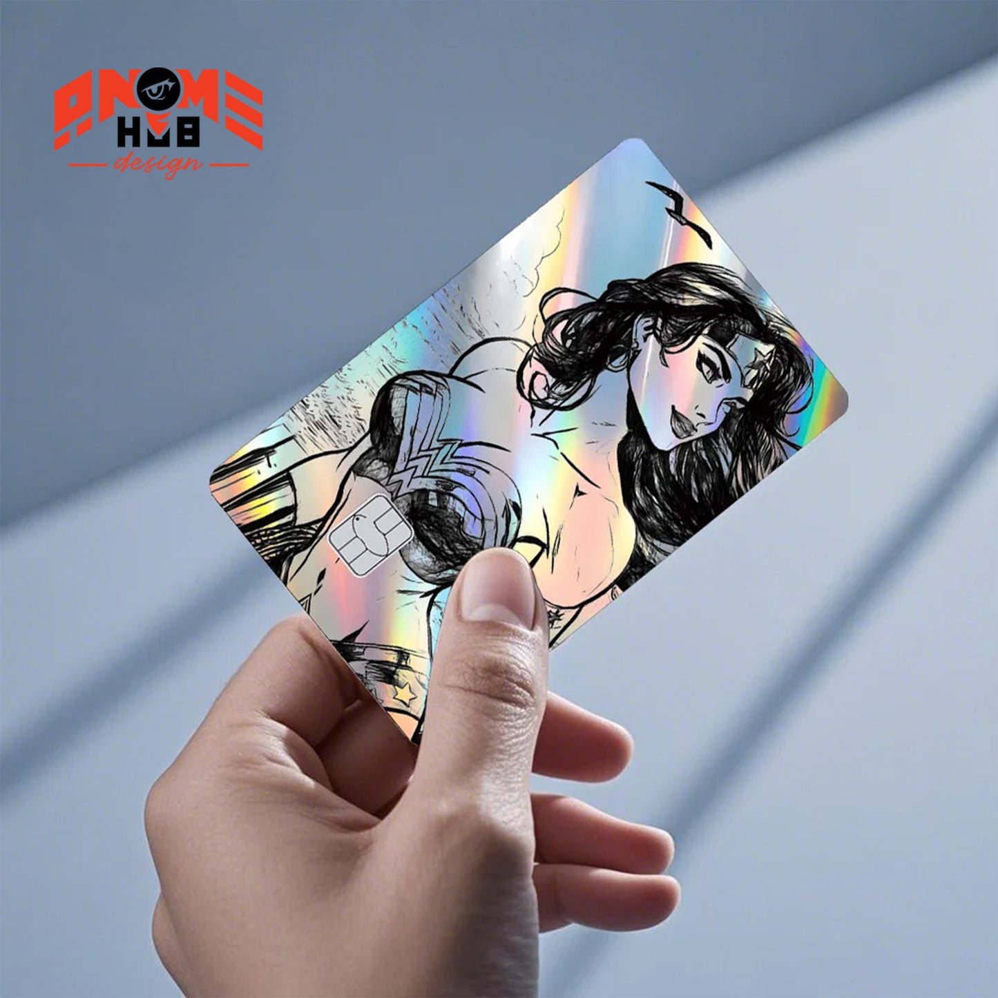 Super Hero D.C.D – Credit Card Skin Design Form ANIME HUB