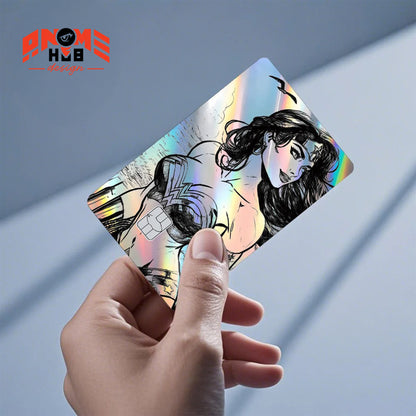 Super Hero D.C.D – Credit Card Skin Design Form ANIME HUB