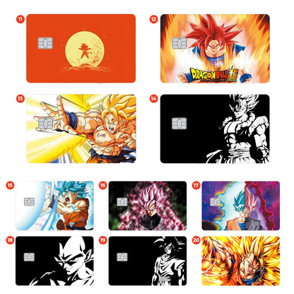 Dragoon Ballz – Credit Card Skin Design Form ANIME HUB
