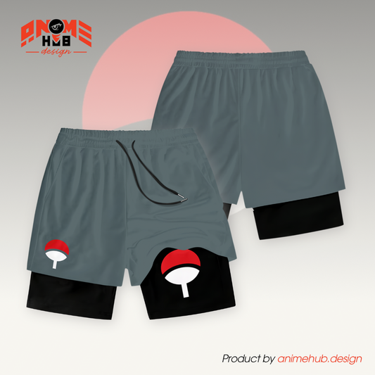Uzumaki - Pantalones cortos de Narutoo Streetwear ANIME HUB 