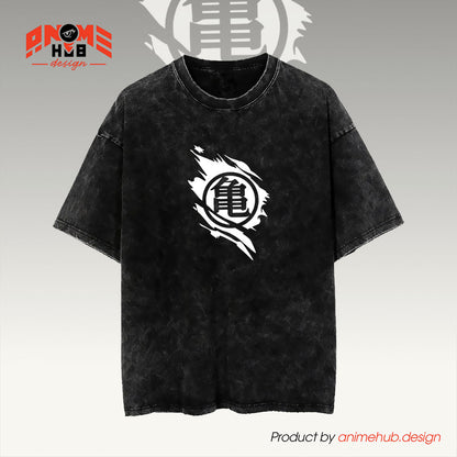 Dragoon Ballz Double-Sided Unisex Washed Tee – Majjin Buu Shirt ANIME HUB