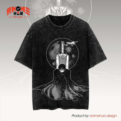 Berrserkk Unisex Washed Tee – Anime Graphic Shirt ANIME HUB