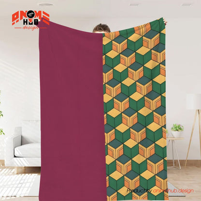 Demoon Slayerr – Tommiokka Giyyuu Blanket from ANIME HUB