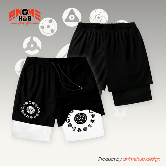 Uzumaki - Pantalones cortos de Narutoo Streetwear ANIME HUB 