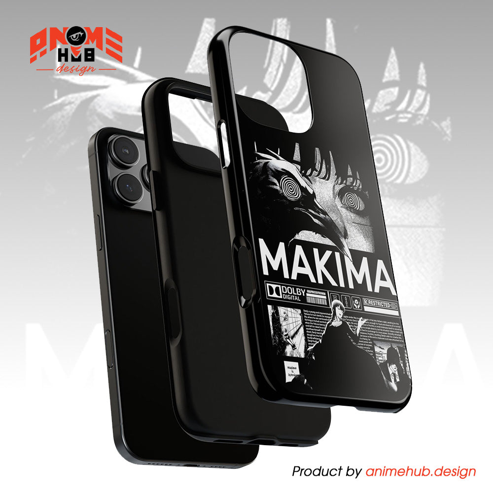 Chainnsaww Man Phone Case – Anime Maakima Girl Phone Case ANIME HUB