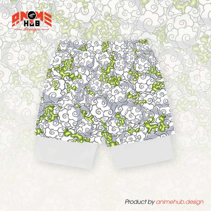 Anime Fruta del Diablo 16 – Pantalones cortos de Onepiecee ANIME HUB 