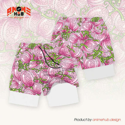 Anime Fruta del Diablo 14 – Pantalones cortos de Onepiecee ANIME HUB 