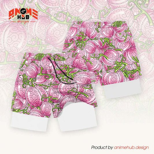 Anime Devil Fruit 14 – Onepiecee Streetwear Shorts ANIME HUB