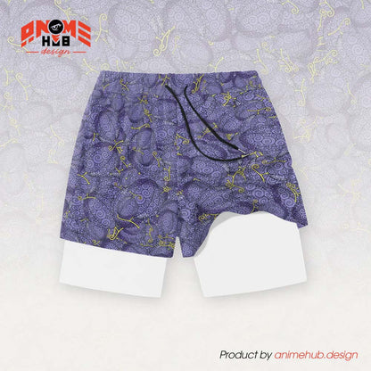 Anime Fruta del Diablo 1 – Pantalones cortos de Onepiecee ANIME HUB 