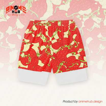 Anime Fruta del Diablo 11 – Pantalones cortos de Onepiecee ANIME HUB 