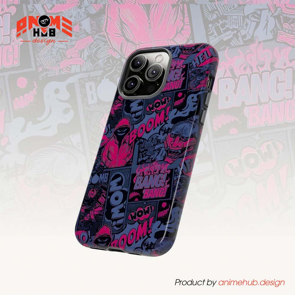 BOOM! BANG! WOW! 3 – Graffiti Street Style Phone Case ANIME HUB