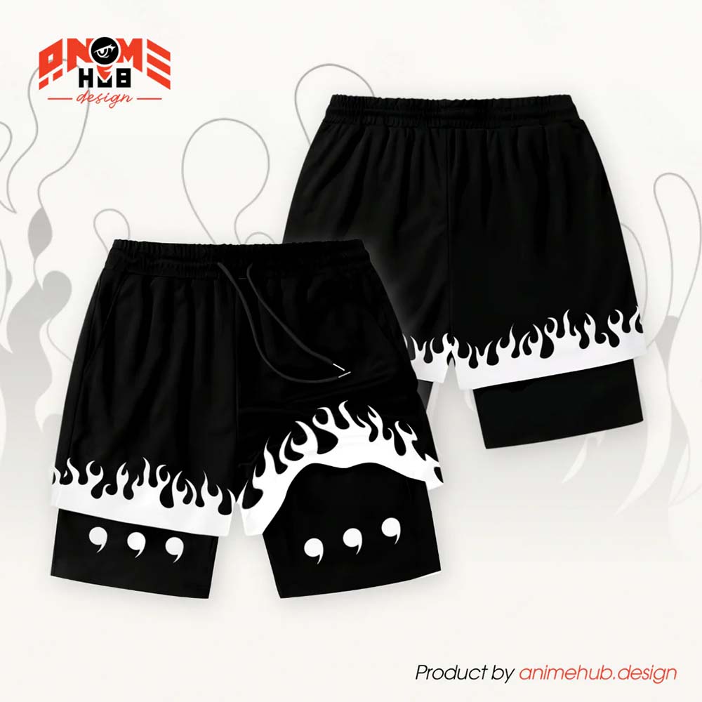 Narutoo 33 - Anime Streetwear Shorts ANIME HUB