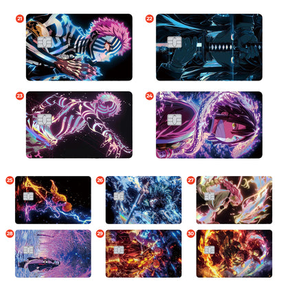 Demoon Slayerr 1  – Credit Card Skin Design Form ANIME HUB