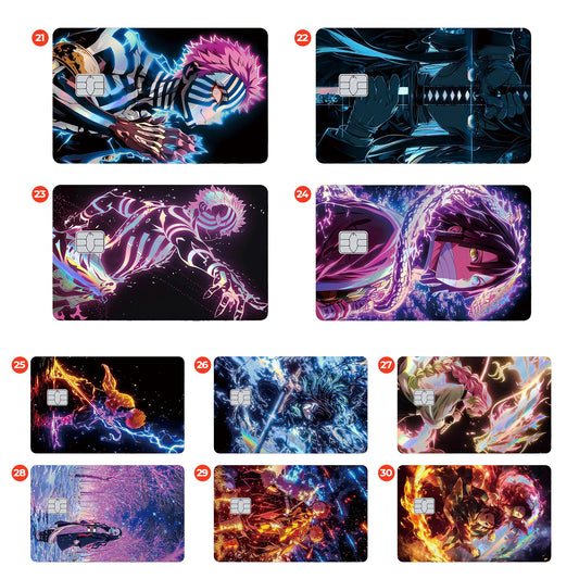 Demoon Slayerr 1  – Credit Card Skin Design Form ANIME HUB