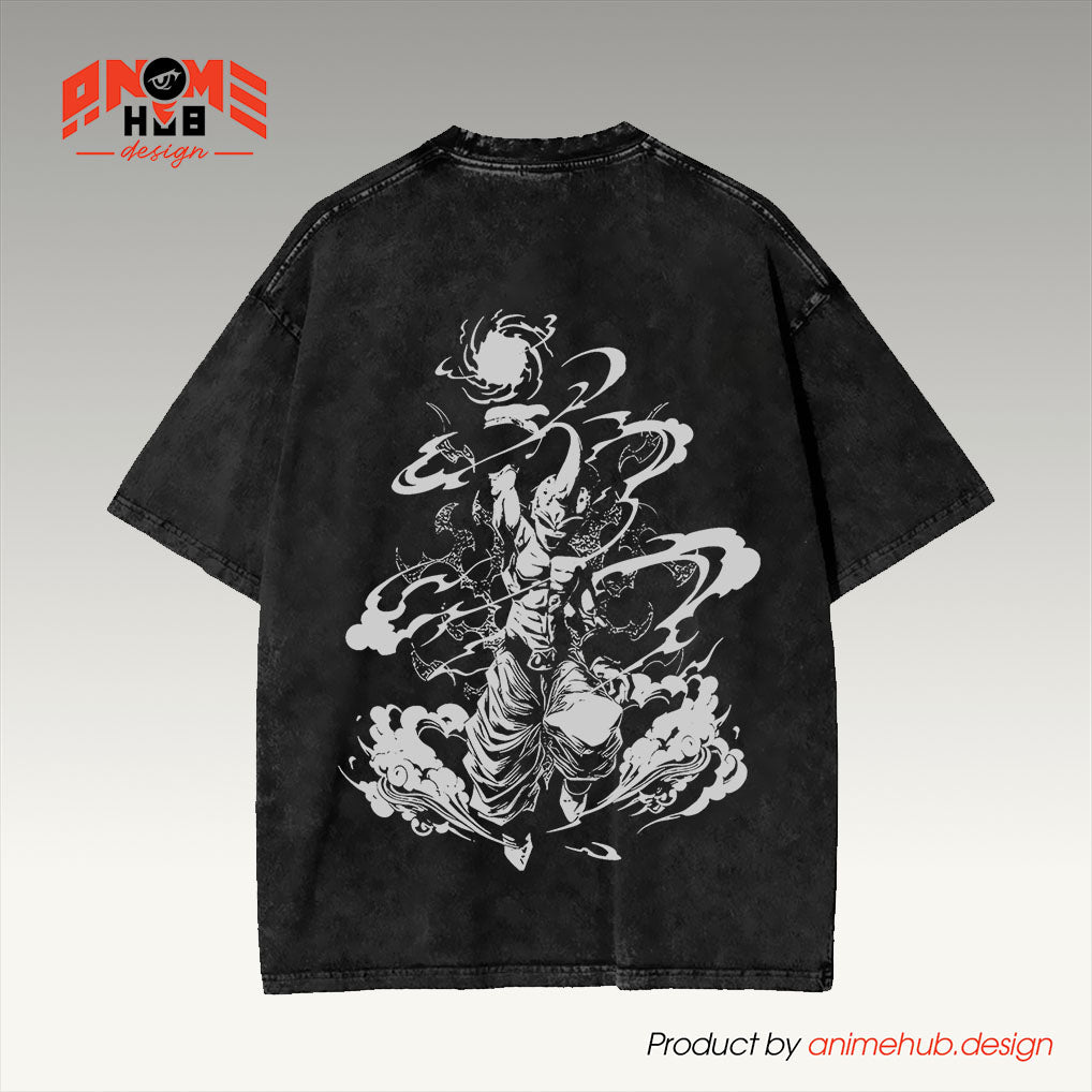 Dragoon Ballz Double-Sided Unisex Washed Tee – Majjin Buu 1 Shirt ANIME HUB