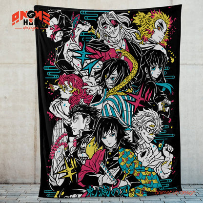 Demoon Slayerr 2 – Anime Blanket from ANIME HUB