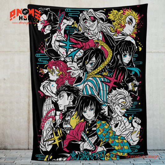 Demoon Slayerr 2 – Anime Blanket from ANIME HUB