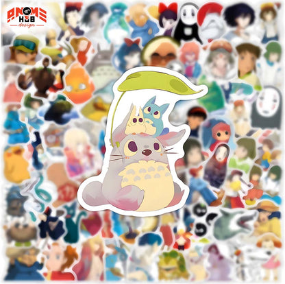 100pcs Studio Ghhibbli – Anime Stickers Collection from ANIME HUB
