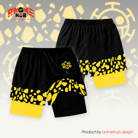 Heart Pirates – Onepiecee Anime Layered Shorts ANIME HUB