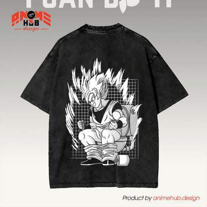 Dragoon Ballz Double-Sided Unisex Washed Tee – GooKu "Do It" Shirt ANIME HUB