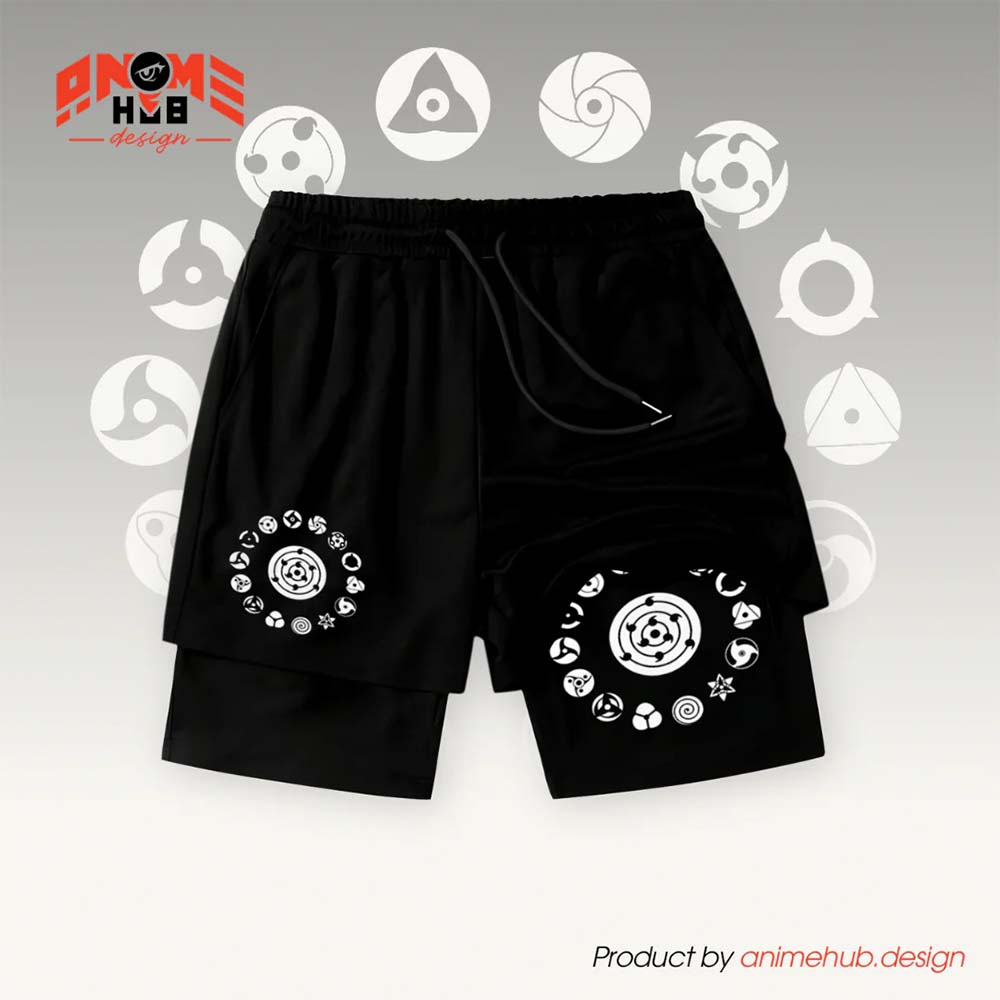 Narutoo 8 - Anime Streetwear Shorts ANIME HUB