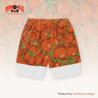 Anime Fruta del Diablo 13 – Pantalones cortos de Onepiecee ANIME HUB 