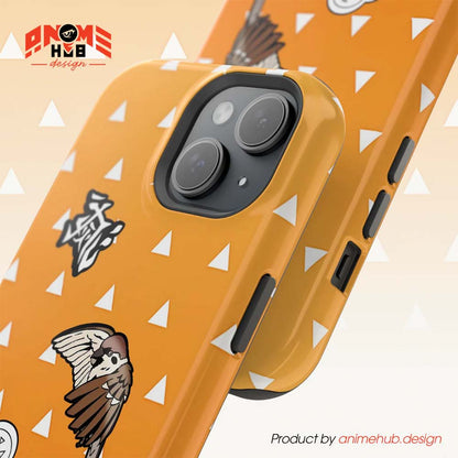 Demoon Slayerr – Aggatssumma Zeenittsu Phone Case ANIME HUB