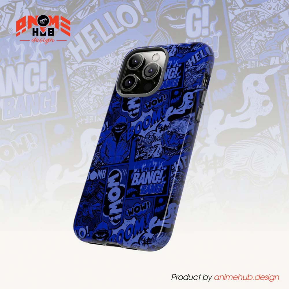 BOOM! BANG! WOW! 8 – Graffiti Street Style Phone Case ANIME HUB