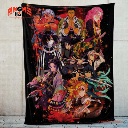 Demoon Slayerr 3 – Anime Blanket from ANIME HUB